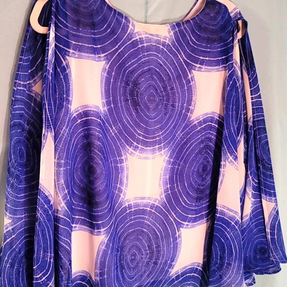EY Signature Large Blue &White Deco Shirt